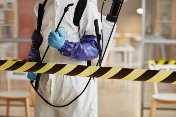 Professional Blood Cleanup technician working in Taylorsville, KY